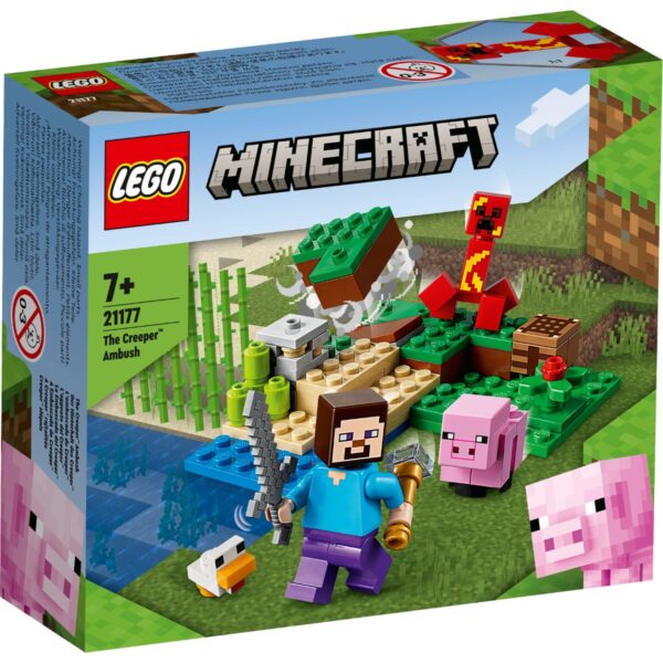 5702017156538 lego minecraft ambuscada creeper 21177