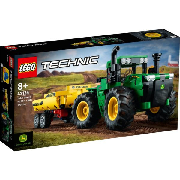 5702017156576 lego technic tractor john deere 9620r 42136