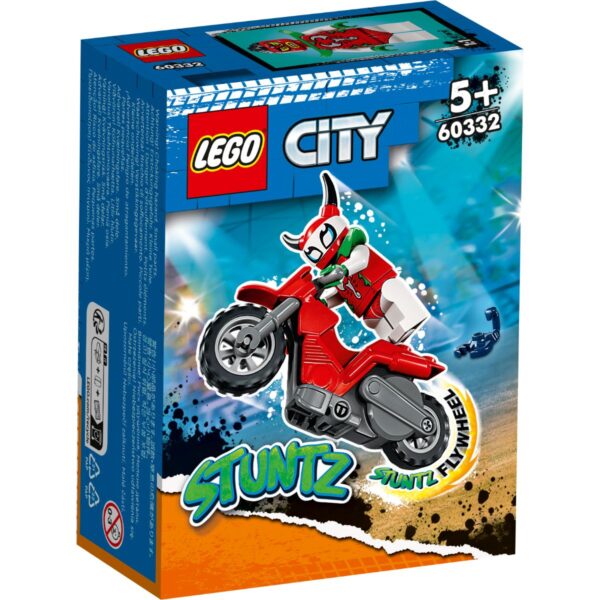 5702017161945 lg60332 lego city motocicleta de cascadorii scorpion salbatic 60332