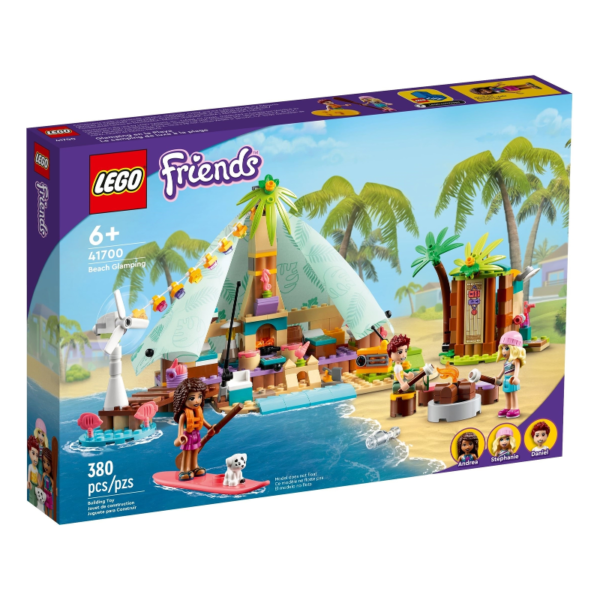 Lego friends camping luxos de plaja 41700