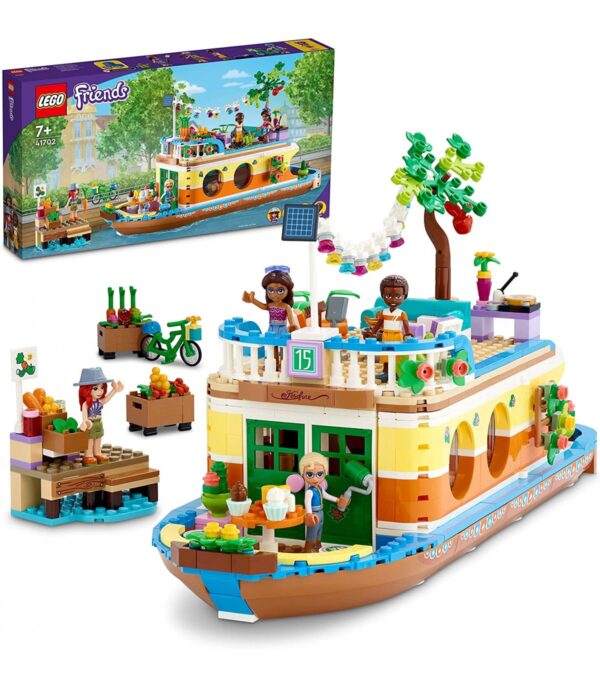 Lego friends casuta plutitoare 41702