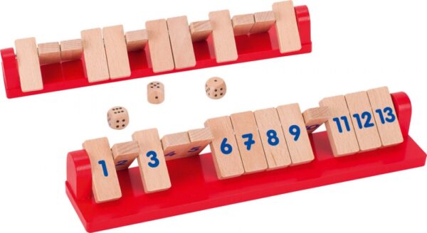 Joc matematic - Inchide cutia (varianta pentru 2 jucatori) cu numere pana la 13 - Jocuri matematice