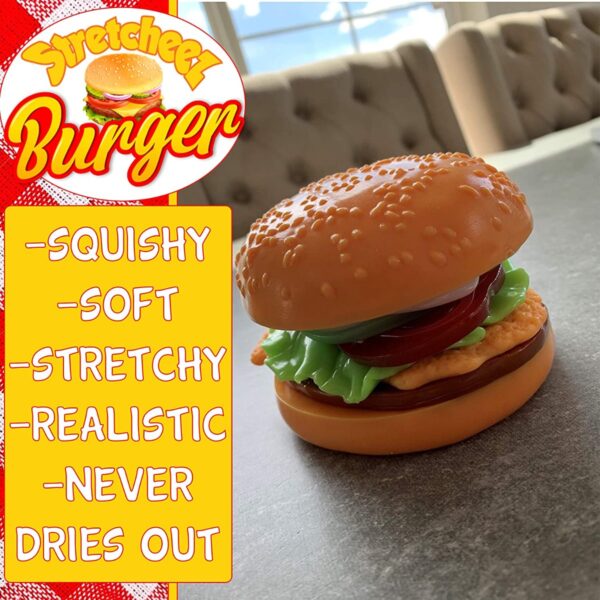 jucarie super elastica stretcheez burger 8